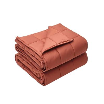 China Wholesale Custom YNM Anti-Static Organic Bamboo Lyocell Weighted Blanket for sale