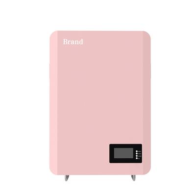 China Type C 3kwh 5kwh 10KW Lithium Iron Battery 70AH 6000 Cycles Battery Power wall mounted Home Solar battery solar energy system for sale