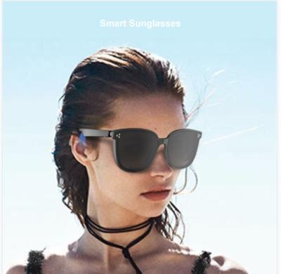 China New Portable Smart Glasses Branded Bluetooth Smart Eyewear Smart Sunglasses 2021 Bluetooth Audio Earphone Sunglasses for sale