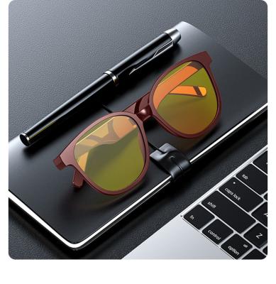 China 2021 fashion sunglasses 5.0 fashion style wireless audio sports ultra-light smart sunglasses for running for sale