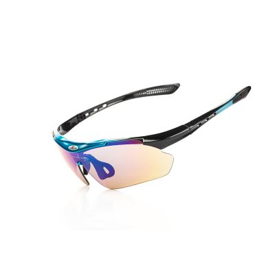 China Sports sunglasses 2021 new style outdoor cycling glasses sports custom polarized sunglasses sport lenses for sale