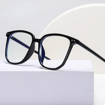 China High Quality Metal Optical Glass Frames Glass Eye Square Design Optical Frames For Women Men Frames Blue Light Glasses for sale