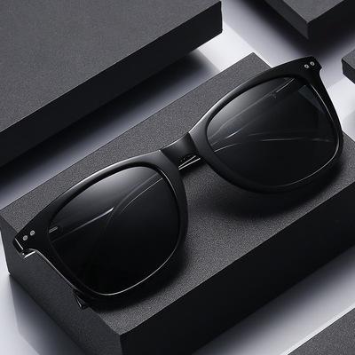 China New Fashion Sunglasses Men's Square Frame Sunglasses Classic Glasses Polarized Sunglasses Custom Logo for sale