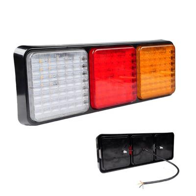 China Light TOPLEAD 12-24V LED Light Yellow White Red LED Truck Tail Light /Turn Rear /Reverse Position /Brake Light Indicated Truck Lamp Traffic Brake Reverse Turn Signal Lamp for sale