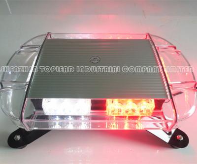 China PMMA+ABS+Aluminum 12-30V Amber Emergency Mini LED Strobe Truck Flashing Light Bar for sale