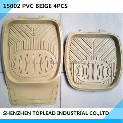 China PVC/Plastic PVC COLOR CAR MATS COMPLETE SET POSITION CHEAP PRICE PVC /PLASTIC CAR MATS FLOOR MATS FOR CAR GENERAL PURPOSE à venda