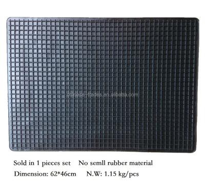 Cina High Quality Rubber No Single Mats Rubber Flooring With Non Skid Smell Car Design in vendita