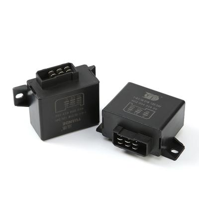 China Backup Hazard Warning Electromagnetic Relay 4DZ 004 019-00 For Truck And Bus 4DZ 004 019 00 Flasher Relay 24V 1623180 for sale