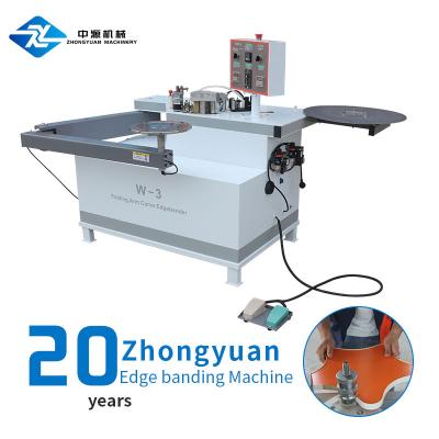 China Factory Zhongyuan ABS Furniture Woodworking Adhesive Edging Making Machine High Quality Manual Edging Machine Price for sale