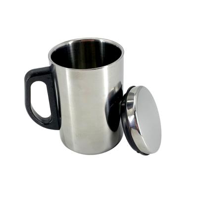 China Double Wall Coffee Stainless Steel Coffee Cup Sustainable Cup Insulated Tea Cups Latte Mugs for sale