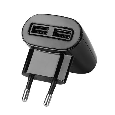 China wholesale mobile device 5V usb wall charger 2.4a dual usb charger for samsung for sale