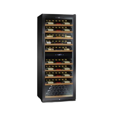 China High Capacity 300 Bottles Free Compressor Refrigerated Hotel Wine Cabinet Cellar Refrigerator For Hotel for sale