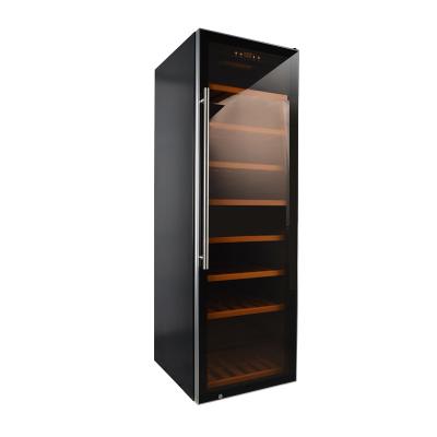 China Hotel 192 Bottle Compressor Red Wine Storage Wine Fridge for sale