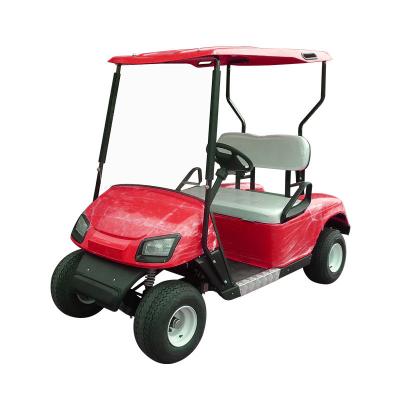 China Hot Wholesale Golf Place Style Direct Sales Electric 2 Seats Club Car Golf Utility Vehicle for sale