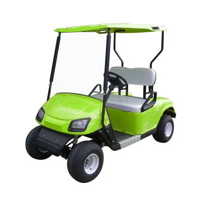 China Golf Place Best Selling New Design 2 Seats Club Car Wholesale Direct Sales Electric Golf Carts for sale