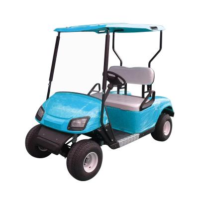 China Golf Place Customization Direct Sales New Design 2 Seats Club CE Vehicle Electric Wholesale Golf Carts for sale