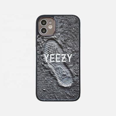 China New Design Anti-drop Style Shoe Print Unique Popular Fashion Phone Case For iPhone 12/11 Pro Max for sale