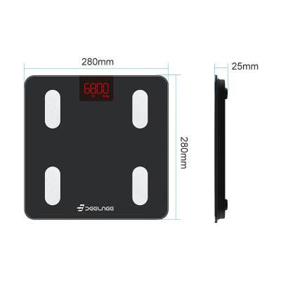 China Smart Weight For Professional Body Sports Smart Body Fat Scale Comes With Battery for sale