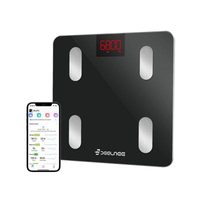 China Smart Weight For Healthy 2022 Body Weight Monitor Tempered Glass Electronic Scale for sale