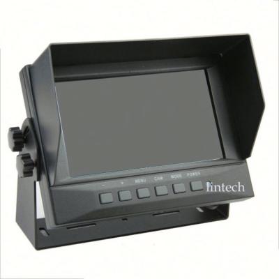 China RGB color 7 inch car rear view system for sale