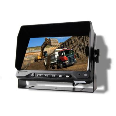 China RGB 7 Inch High Brightness LCD Car Truck Monitor for sale