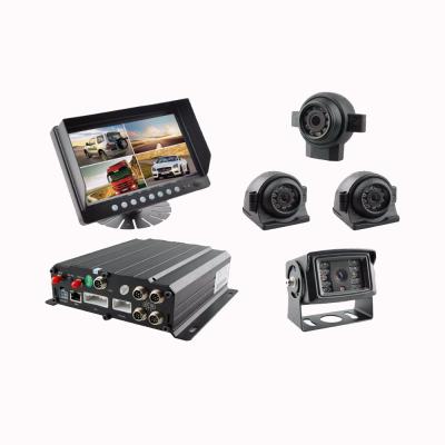 China Waterproof 4 Channels AHD 960P DVR CCTV Camera System Kit For Travel Work Trucks Fleet for sale