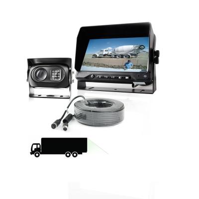 China Reverse Camera Aid Oil Tanker Truck Camera System Kit 24 Volt Camera Reverse System IP69K Waterproof Cameras for sale