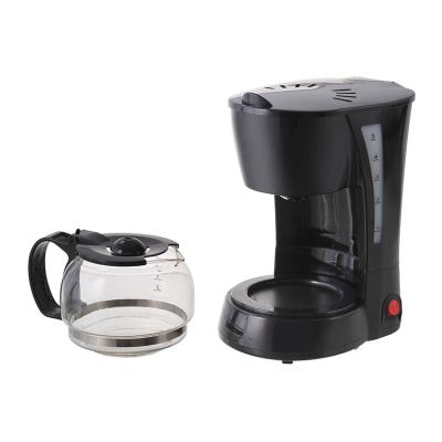 China Affordable Anti-dry/Auto Switch-off Protection High Pressure Machining Small Automatic Coffee Machine Coffee Maker 4-6 Cup Can Make Americano or Espresso for sale