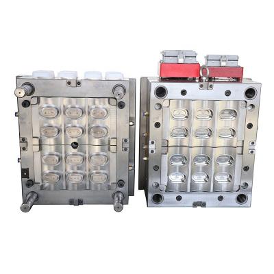 China Plastic industry 6 cavity cosmetics closures / fliptop cap bottle mold / shampoo package injection mold maker for sale