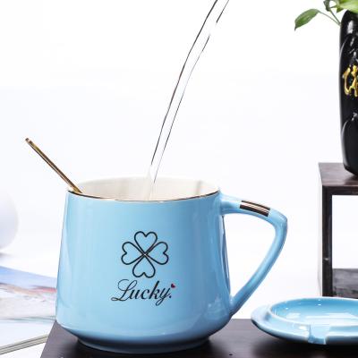 China Sustainable New Design Small Coffee Cup And Saucer Set Coffee Cup With Cover for sale