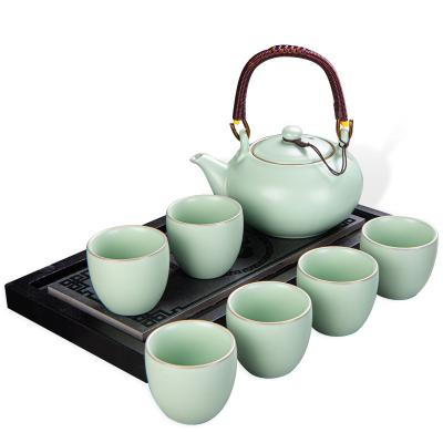 China Sustainable Internaational Standard Tea Tasting Set Porcelain Tea Cup Set for sale