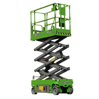 China FRONTEQ Hotels Scissor Lift FS0607 7.8m Height Hydraulic Drive Aerial Work Platform for sale