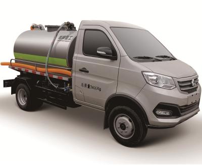 China Dongfeng 2000L Sewage Disposal Septic Tank Vacuum Sewage Suction Trucks Factory Sales XSZ5030GXWE6 for sale