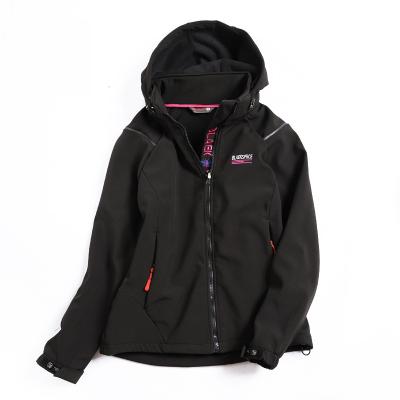 China Sustainable Wholesale Women Winter Water Repellent Outdoor Fleece For Softshell Jacket for sale