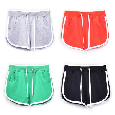 China Women Breathable Custom Spandex Athletic Gym Sports Sexy Fitness Elastic Yoga Shorts for sale