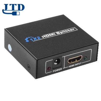 China Transmission Signal HDMI Splitter 2 1.4v 1x2 Port HDMI Splitter 4K *2K Full 3D 1 In 2 for sale