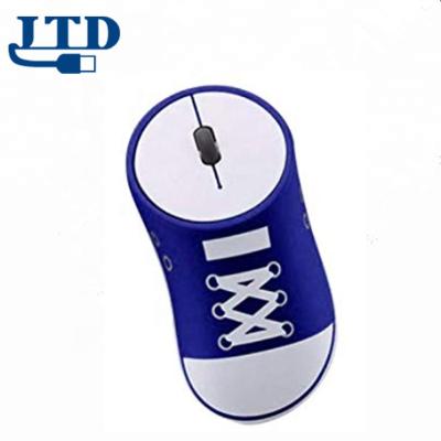 China Finger hot sale! New Design Wireless Game Mouse 2.4GHz Ergonomic Design Canvas Shoes Mouse for sale