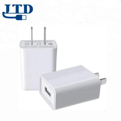 China Mobile Phone Free Sample One Port USB Wall Charger USB Wall Socket AC Power Adapter 5V 2A for sale