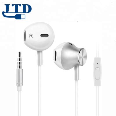 China Hot Sale 3.5mm Wired Earphone Wired Headphones Earbud With Microphone for sale