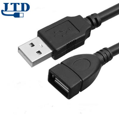 China MP3/MP4 Player USB2.0 AM Black To AF Extension Cable for sale