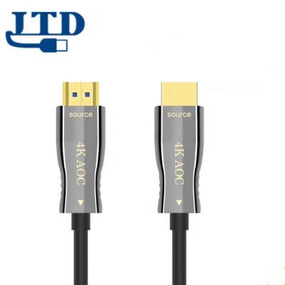 China Active Multimedia 10m 30m 50m 100m HDMI 4K@60Hz 18.2Gbps Optical Fiber Cable AOC HDMI Cable Support for sale