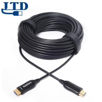 China Multimedia 10m 30m 50m 100m HDMI AOC Fiber Optic Cable , 4K@60Hz Support 18.2Gbps for sale