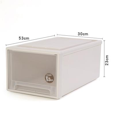 China WOKA Free Space Clothing Living Room Cabinets Stocked Plastic Clothing Storage Drawers for sale