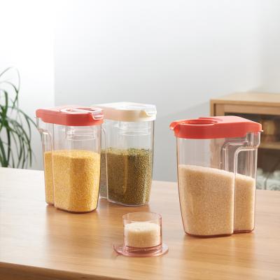 China Sustainable Good Quality Customized Airtight Plastic Dry Food Storage Containers Eco - Friendly for sale