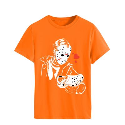 China Breathable T-shirt 2021 Fashion Summer Vampire Casual Shoes Design Print Women's T Shirts for sale