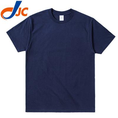 China New Patterns 100%cotton Mens T-shirt Navy Anti-Shrink for sale