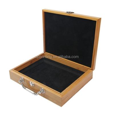 China China handmade wooden bamboo storage box, bamboo gift box for sale