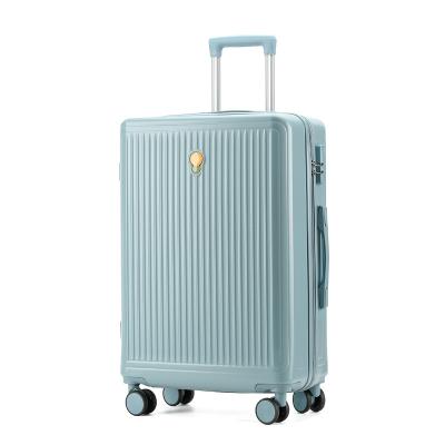 China Hard Shell Trolley Luggage Pull Bar Box Wholesale Can Print Logo Fashion Travel Box 20