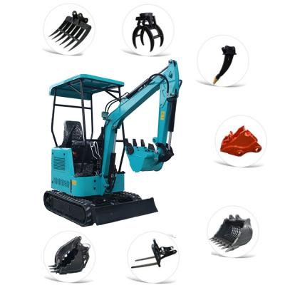 China Construction Material Stores EPA Diesel Excavator YCW17 1.7t Mini Excavator Hydraulic For Sale Import for sale