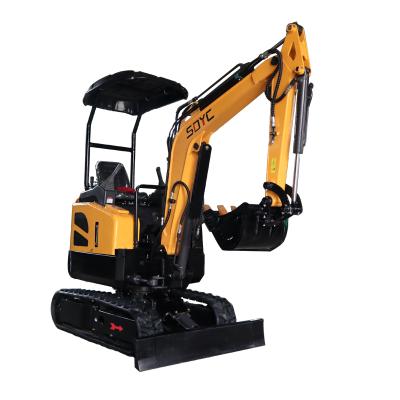 China Garment Shops Best Selling Chinese Crawler Excavator 1Ton 2 Ton 3 Ton Excavator Mini for sale